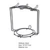 Anti-rust Mug Holder Universal Wrought Iron Ergonomic Design Novelty Mug Stand Household Supplies