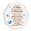 Always Remember That I Love You, My Grandfather- Acrylic Desktop Ornament, Four Seasons Decoration, Novelty Home Decor, Perfect Durable for Bedroom