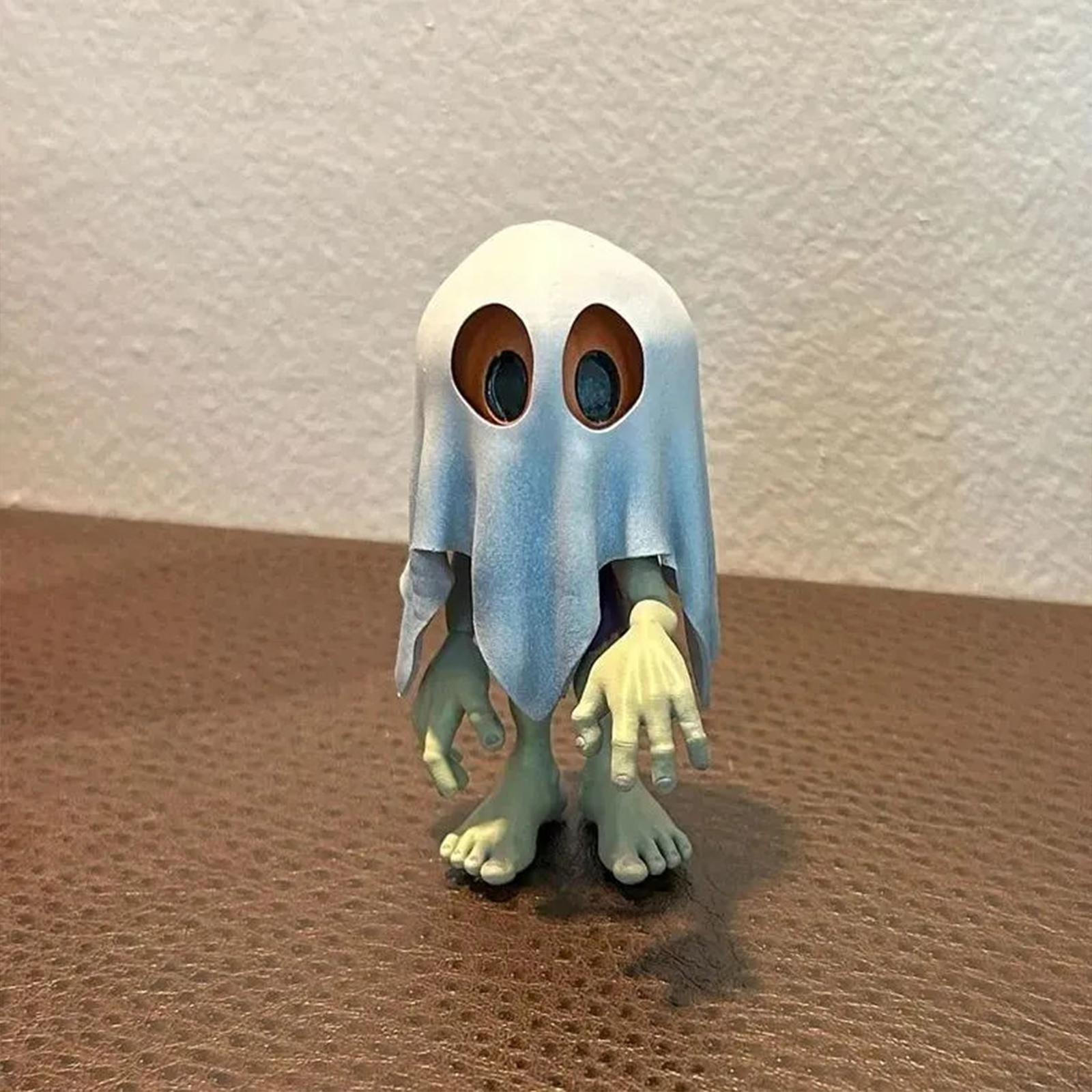

Ghost Sculpture Halloween Ornament Table Centerpieces Bedroom Yard Decorations Decor Entrance Unique Style E