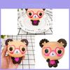 Squishy Bär Brille Plüschtier Mit Langsamem Rückprall Pu Material Für Geschenk Und Dekoration