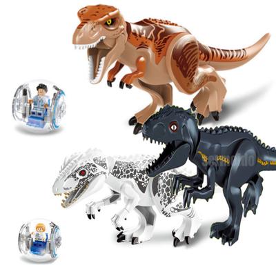 Lego Jurassic Dinosaurs World Park Building Blocks Set Tyrannosaurus Triangular