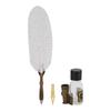 Feather Pen Set Durable Creativity Easy Writing Stationery Gift Box for Lover Teacher Classmate GiftSprinkler White