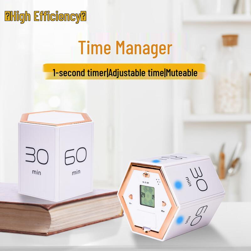 WEZHO Hexagonal Flip Learning Timer
