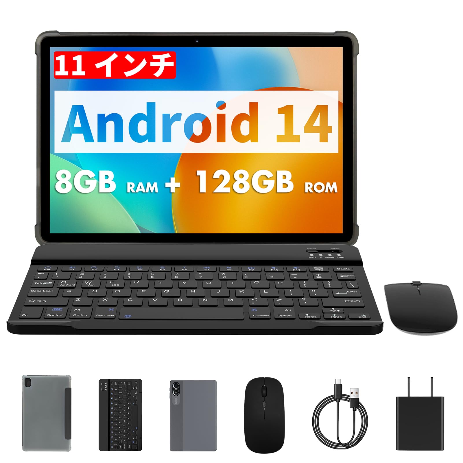 

PRITOM TAB15 Lite Model 8GB 4GB 128GB 512GB WideVine Android IPS Wireless Keyboard Set Japanese Instruction Manual Gray Tablet, 11-inch, WiFi, (4GB + сірий колір