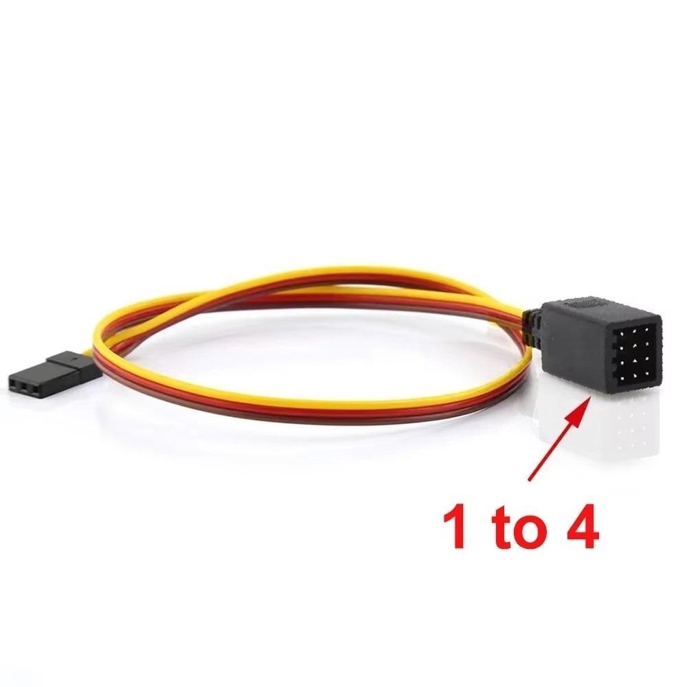 Length 350mm Remote Control Cable Remote Control Servo Extender Wire  for Servo Fan