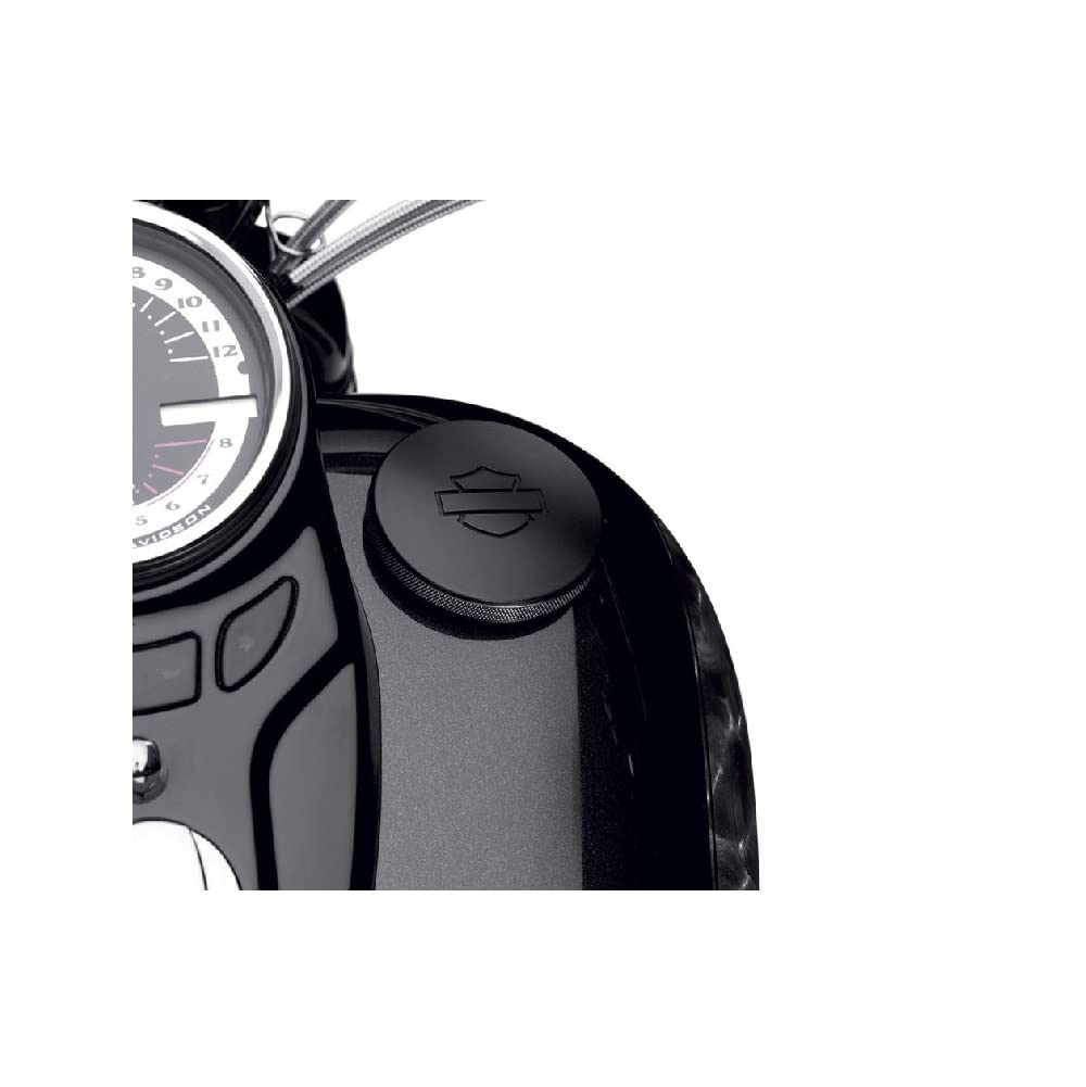 Harley Davidson 61100126A Diamond Black Collection Fuel Cap