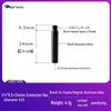 Aluminum Alloy Tripod Extension Rod with 1/4 Screw and 3/8 Interface for Light Stands and Camping