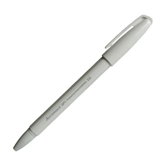Гелевая шариковая ручка Anteric 0,5 мм Снежно-белая GP1-5SW