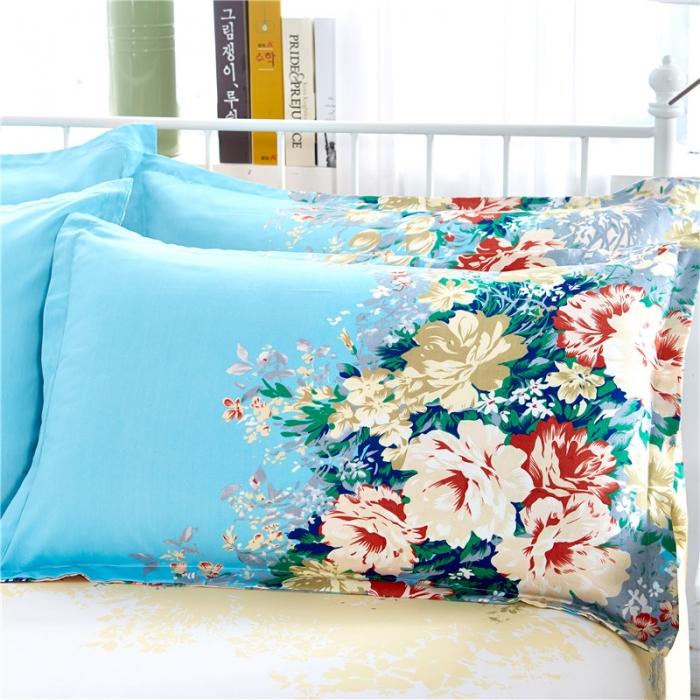 2 Piece Simple Style Pillow Case Cover Plain Dyed   Pillowcase Polyester Pillow Cases For Kids Adults 48cm*74cm48