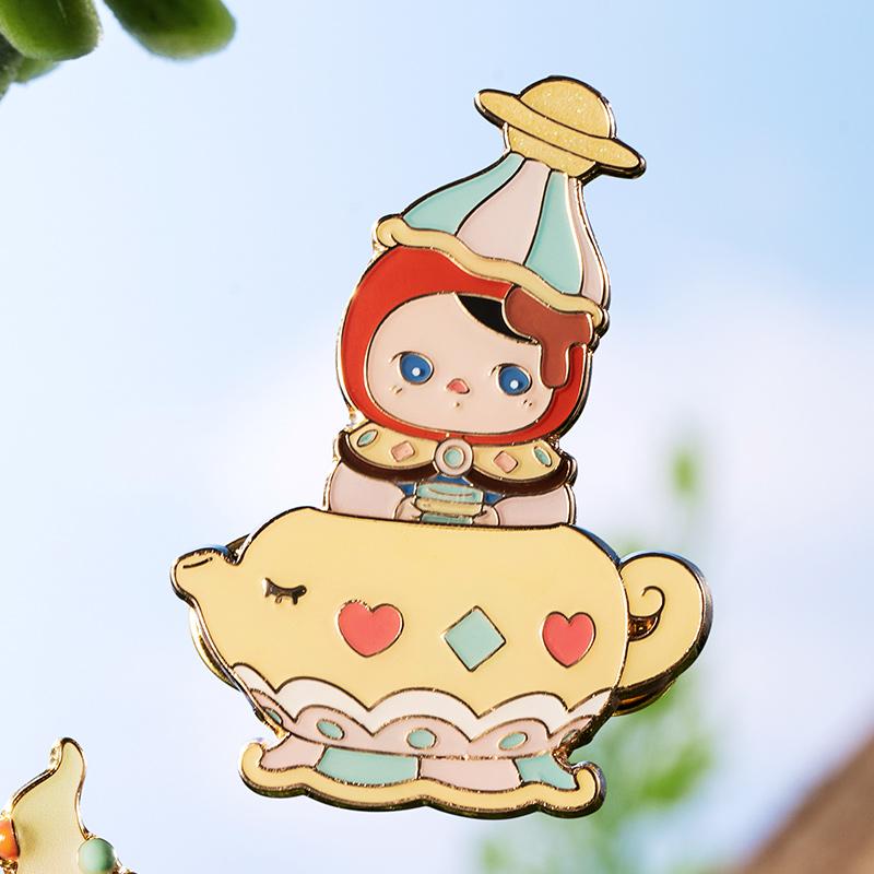 New POP MART Beech Pucky Animal Tea Party Collection Blind Box Products Single Mystery Box/Full Box 12 Pcs 211000223