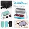 2-Grid EVA Sunglasses Box EVA Sunglasses Storage Box Glasses Storage Box Glasses Organizer