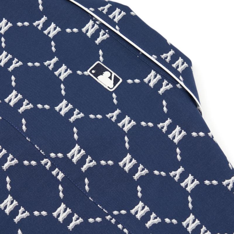 New MLB New York Yankees Shirt Unisex Navy Blue 3AWSM0223-50NYL