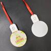 DIY Acrylic Christmas Ornament with LED Light Customizable Sublimation Crafts Sublimation Ornament Blanks Pendants