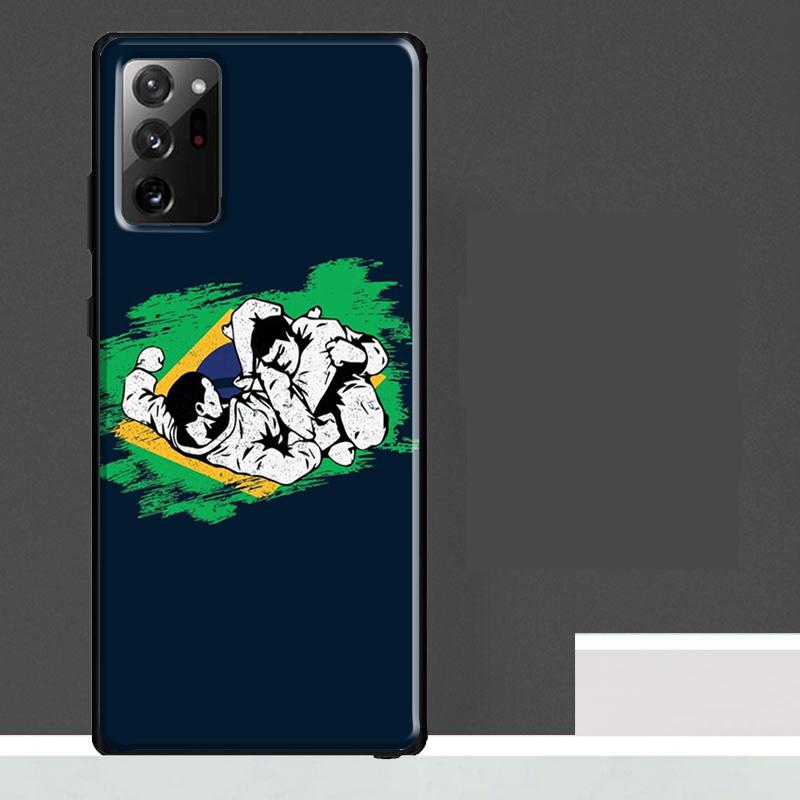 BJJ Brazilian Jiu Jitsu Case For Samsung Galaxy S25 Ultra S23 S22 S21 S24 Ultra S9 S10 S20 Plus S25 FE Phone Cover