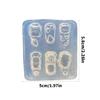 Themed Nail Art Silicone Mold Reusable Tool For 3D Gel Designs And Handmade Jewelry