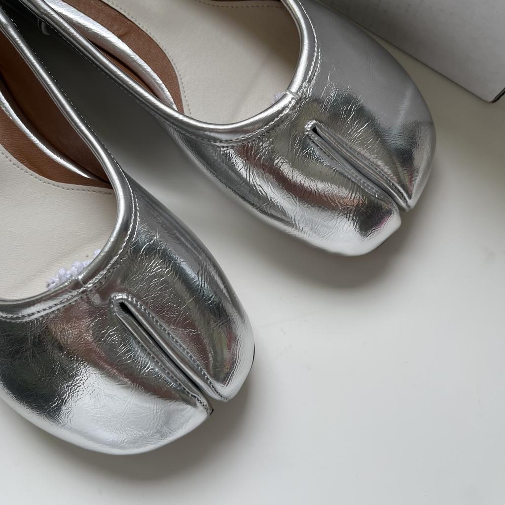 Fashion IPPEUM Women Ballets Flats Split Toe Mary Janes Black Plus Size 44 Dress Loafers Shoes Dropshipping Balerinas De Mujer