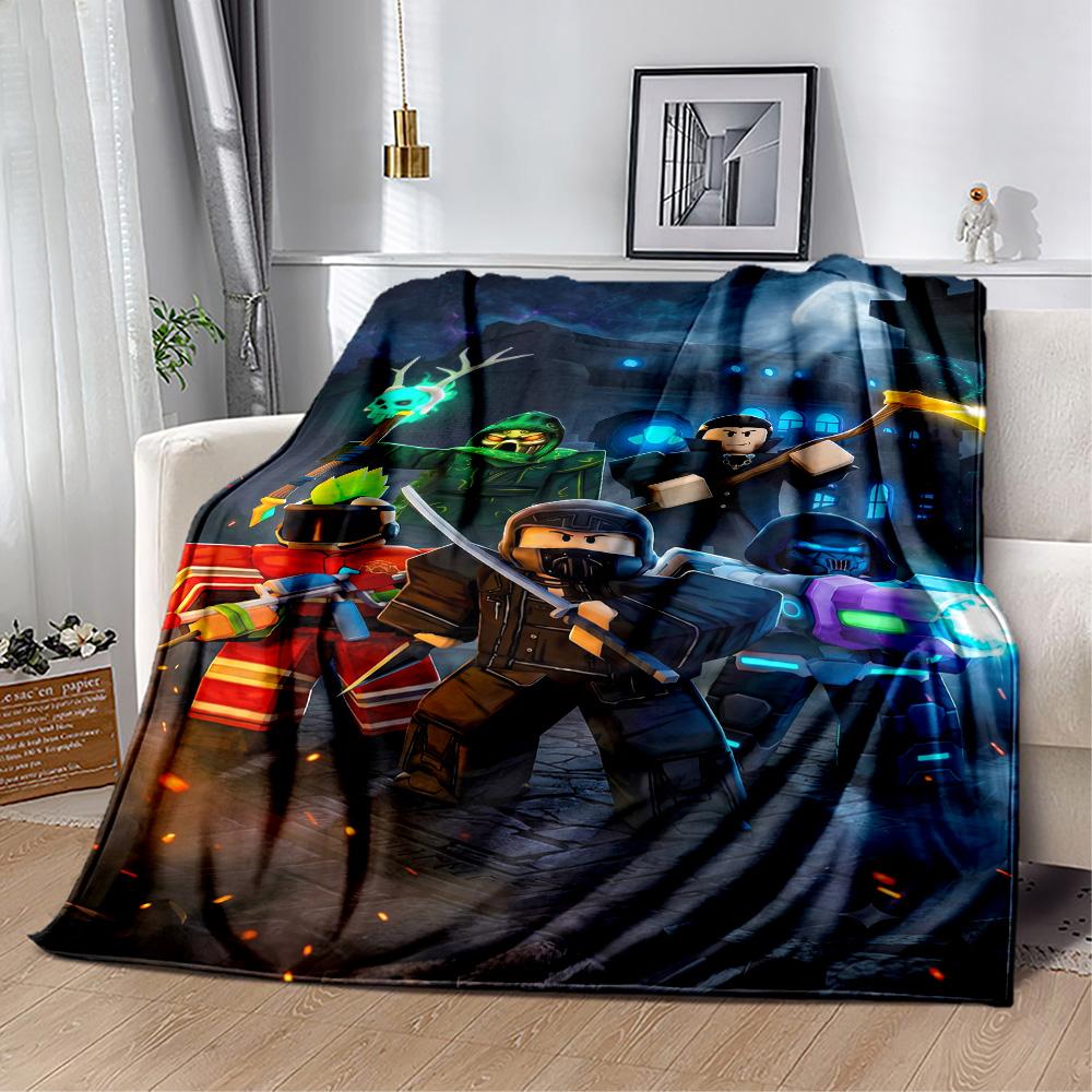 Roblox 167 Blanket Ultra-Soft Great for Picnics Livingroom Seaside for All Occasions Stylish Decor Gift for Travel Home Birthdays