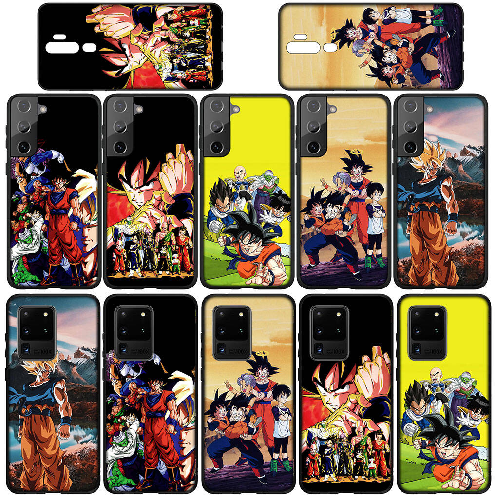 Phone Case for iPhone 17 15 16 Plus X XR Redmi Note 14 12 11 13 Pro Max Huawei P30 P20 Lite OPPO A60 A40 A80 A18 A16 A54 Dragon Ball Super Goku Cover
