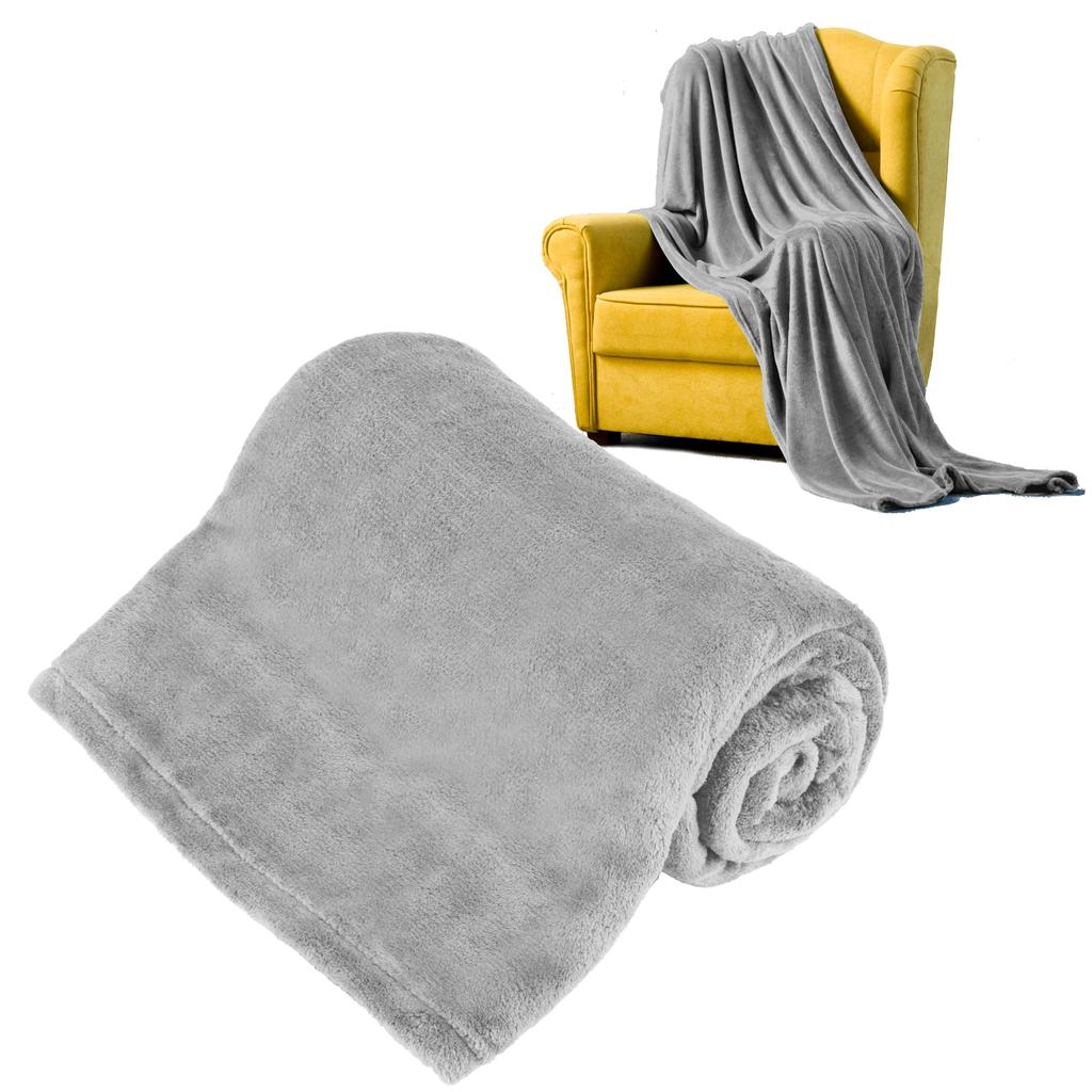 Teesa Fleece Blanket Thick Warm Bedspread 150x200