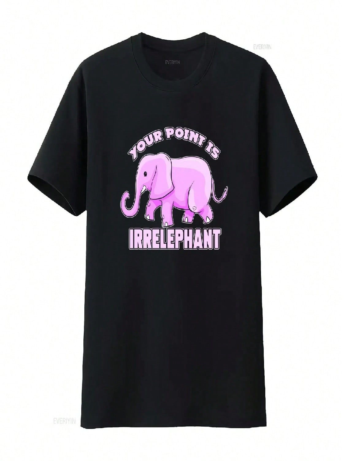 IrrelephanT T Shirt ElephanT Funny S Lover Print Vintage Washed Graphic Casual Comfortable Breathable Fashion Unisex S разноцветный