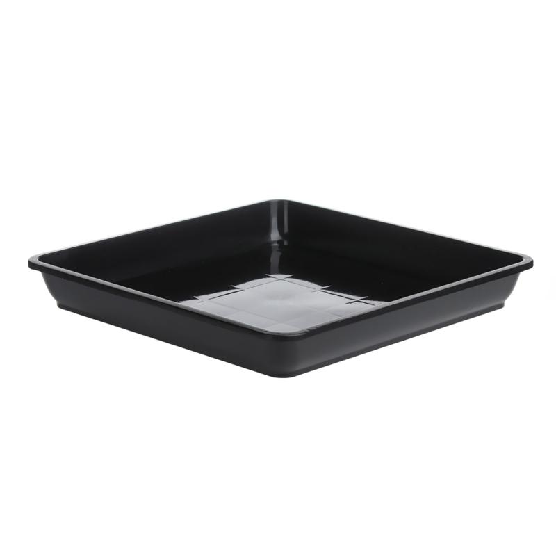 Plastic Flower Pot Drip Trays 2pcs Red Mini Fleshy Plants Receiving Plate for Home Garden Yard  Indoor Plants Water