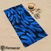 Dark Blue Liquid Swirl Microfiber Beach Towel Quick Dry Sand Free Oversized Soft Absorbent Bath Towel for Swimming Pool Travel
