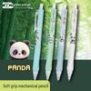 Tianzhuo Cartoon Panda Mechanical Pencil, 0.5/0.7mm Retractable for Students, Soft Grip