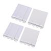 10 Sets Picture Frame Hanging Strips Touch Fastener Mounting Strip Adhesive Tape for Installing Photos Decorations
