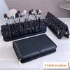 Zipper Large Capacity Folding Cosmetic Brush Storage Bag