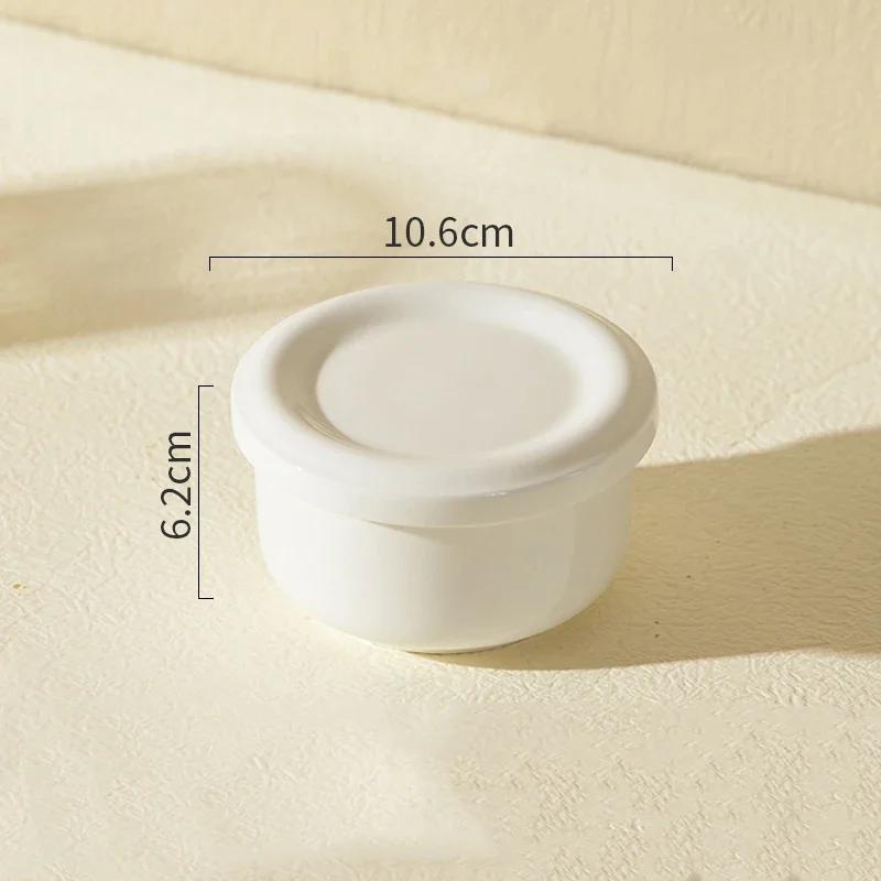 Creative Solid Color Ceramic Egg Bowls Light Luxury Restaurant Dessert Bowl Home Delicious Dishes Soup Bowl Unique Tableware