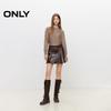 ONLY Women's Fall Off-Shoulder Batwing Short Knit Sweater