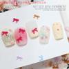 50Pcs Mixed Mini Bow Nail Charms Colorful 3D Resin Bowknot Nail Art Decoration Handcraft Accessories For DIY Manicure Salon