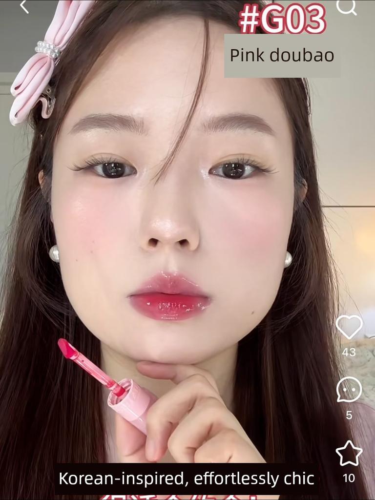 Veecci Cherry Maruko-Chan Pampering Series Water Lip Glaze! Juicy Jelly Lips!