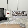 Butterfly Stem Glass: High Borosilicate for Water, Juice, Wine - Elegant Ins Style