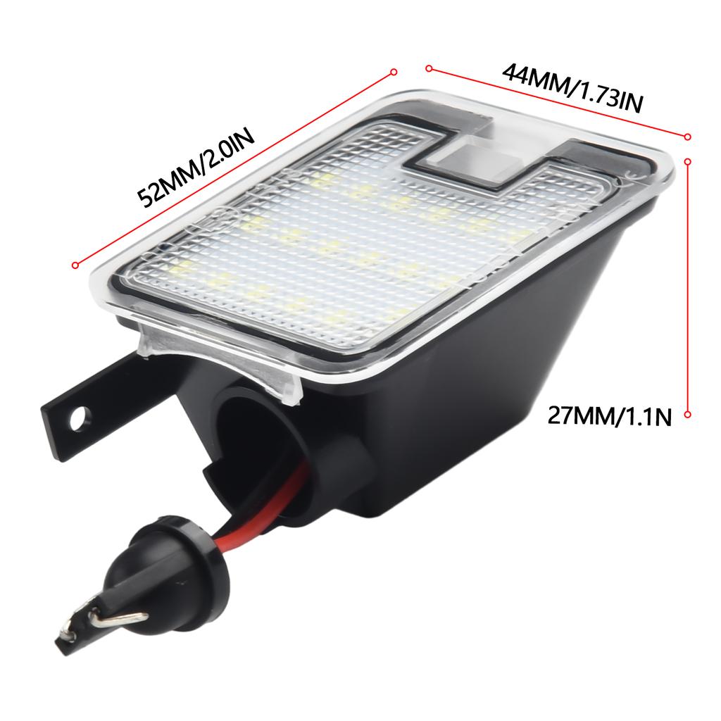 LED-Pfützenlicht Unterseite Spiegel Licht Für Ford Focus MK3 MK2 M Ondeo MKIV MKV Kuga C-Max Escape S-Max