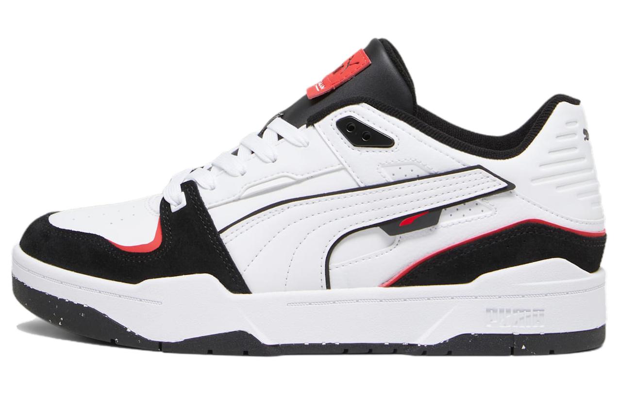 PUMA Slipstream Basketball Mix White Black Red 393787-01 44.5