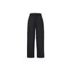 Nike Solid Color Lace-Up Woven Straight Leg Casual Pants Men Bottoms Black DX3337-010