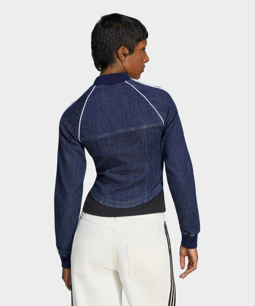 ADIDAS Superstar Denim Corset Track Top - Indigo Denim / Le8299