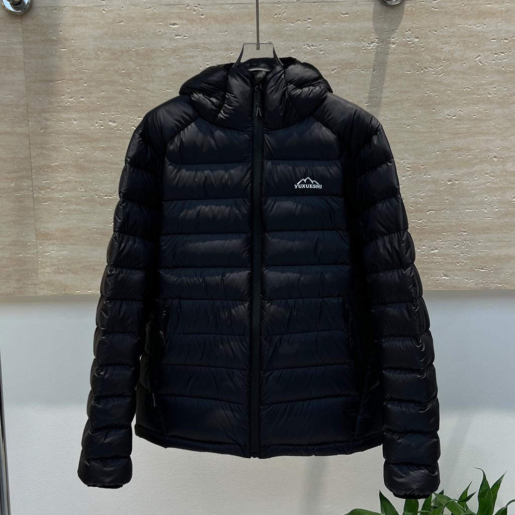 New national standard white duck down ribs down jacket women's light and short winter new hooded light couple coat