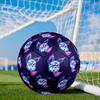 Colorful Furby In Bubbles Size 5 Soccer Ball, Suitable for Training and Matches, High-Elasticity, Wear-Resistant Material Gift for Fan