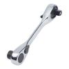 Chrome Vanadium 1/4 Inch Double Ended Ratchet Wrench 72 Tooth Quick Action