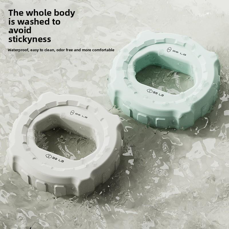 Fitness Finger Ring Workout Device Silicone Hand Gripper Muscle Strengthener Ring Wrist Finger Trainer Exercise Carpal Expander