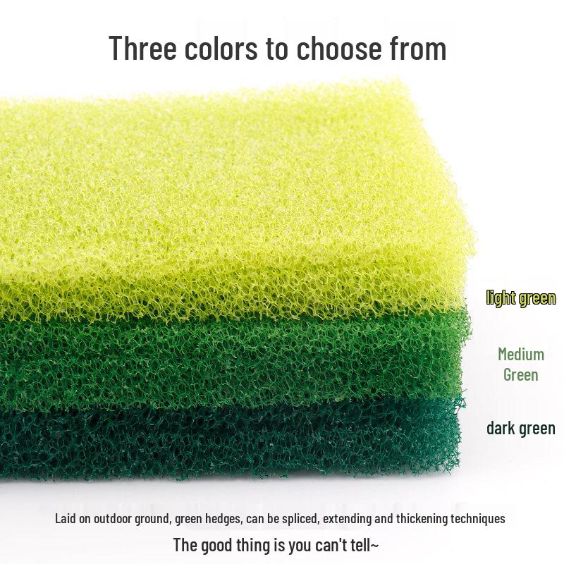 DIY Green Hedge Sandbox Shrub Model Materials for Outdoor Landscape and Simulation