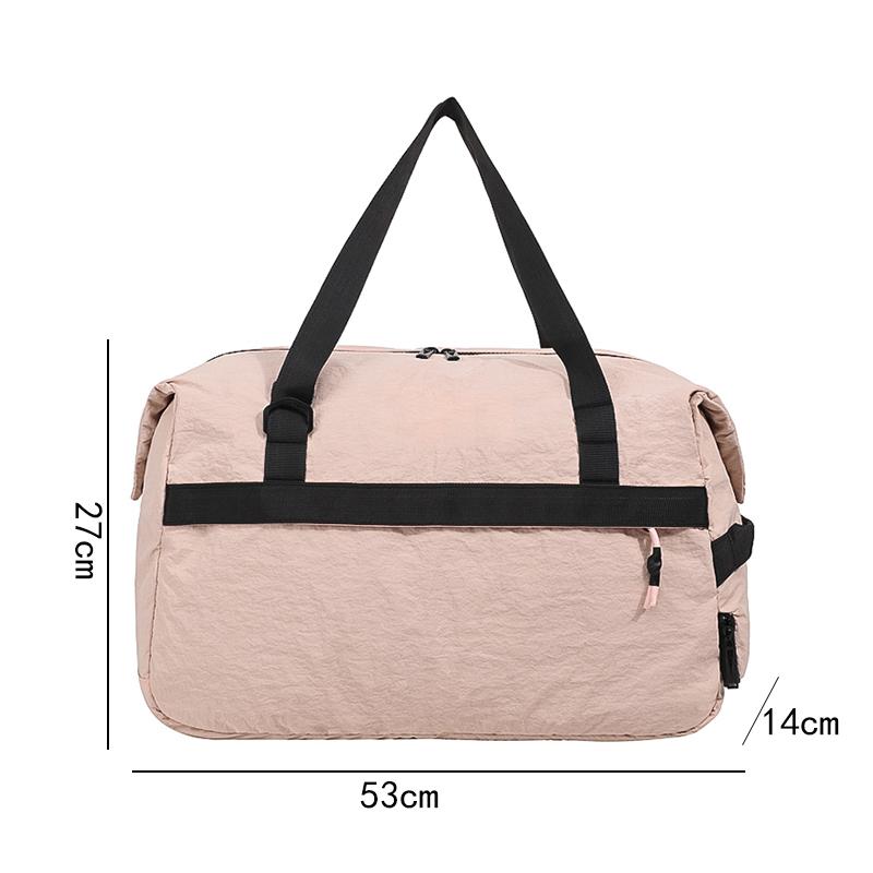 Men Women Travel Gym Bag Large Capacity Lightweight Weekender Overnight Tote Bag Travel Sports Backpack With Shoe Compartment