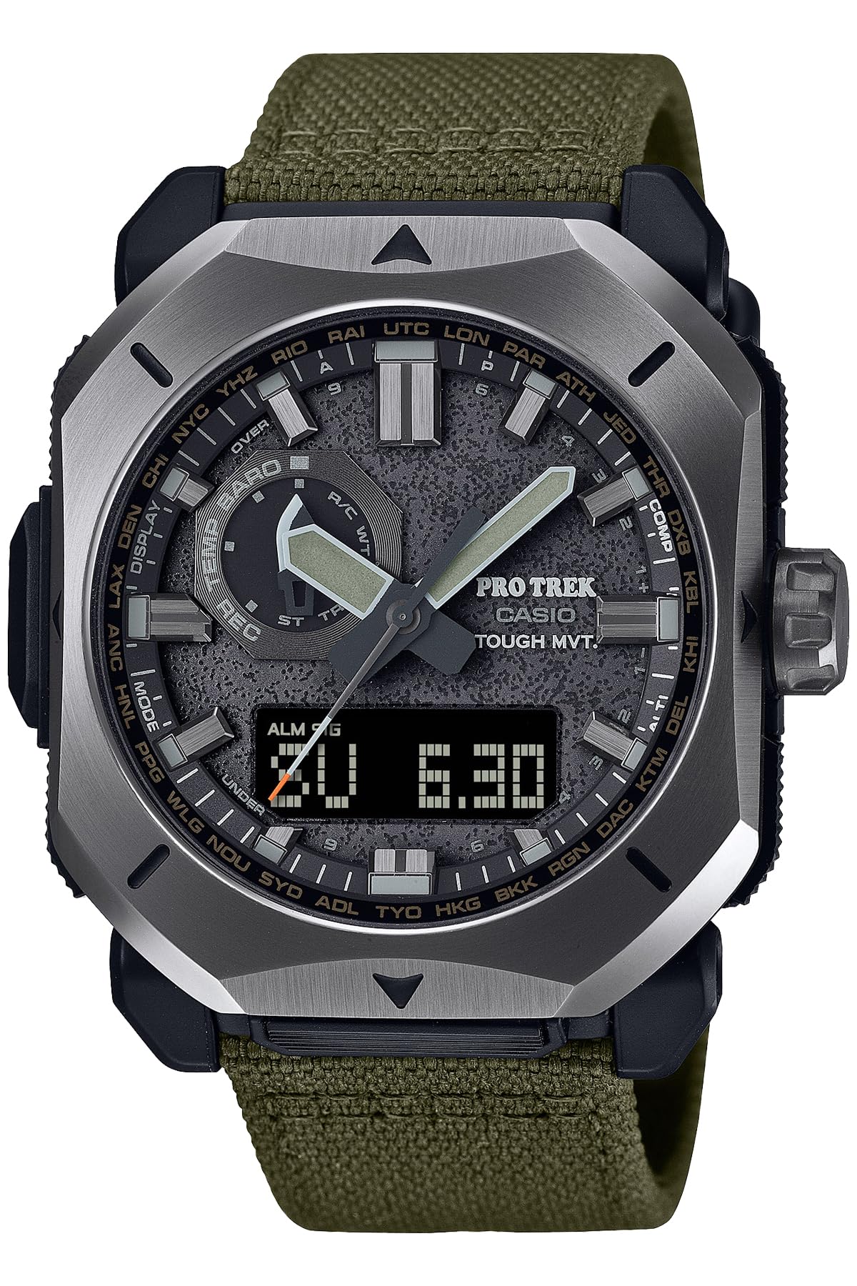 

Protrek Watch Line Radio Solar Khaki [Casio] []Climber CORDURAre/cor™ PRW-6900YB-3JF ​​для чоловіків