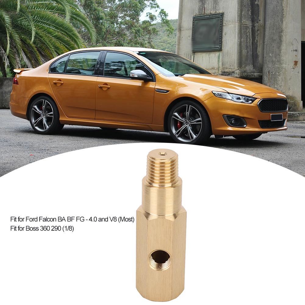 Oil Pressure Gauge Adapter 1 4 NPT Brass T Piece Sender Fit for Ford Falcon BA BF FG   4.0 and V8