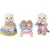 Sylvanian Families EPOCH Raccoon Family Doll Set ST Mark Certified Toy for Ages 3 and Up