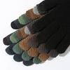 Winter Men Knitted Gloves Touch Screen High Quality Male Mitten Thicken Warm Wool Cashmere Solid Color Men Business Gloves