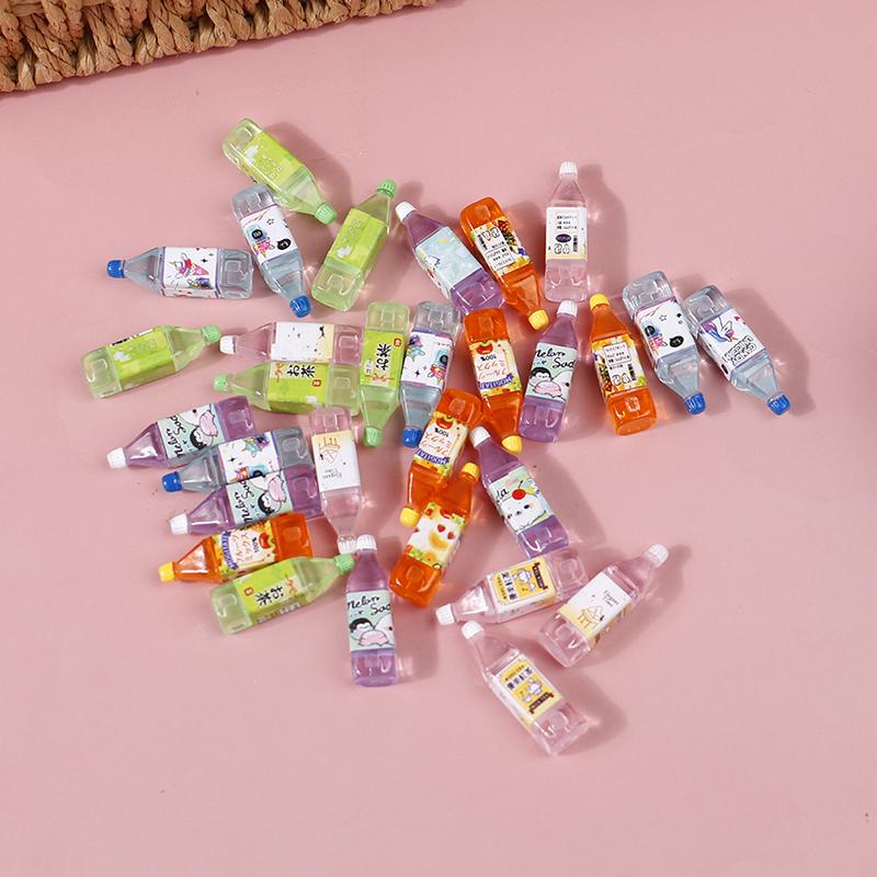 5Pcs Dollhouse Miniature Food Play Japanese Juice Tea Drink Model Props Life Set