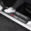 Car Threshold Strip Carbon Fiber Sticker Car Door Sill Protector Accessories For Mitsubishi ASX Lancer EVO Pajero Outlander L200